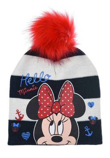 DISNEY MINNIE MOUSE Bommelmütze Baby Mädchen Winter-Mütze mehr