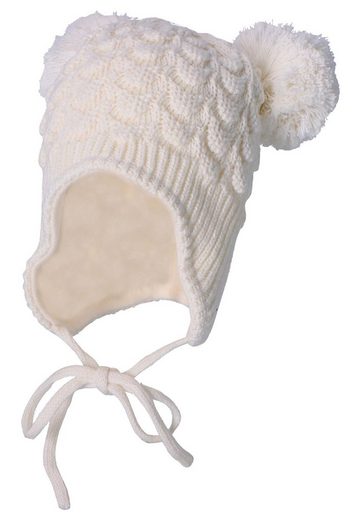 STERNTALER® Strickmütze Bommelmütze Struktur 1-St mehr