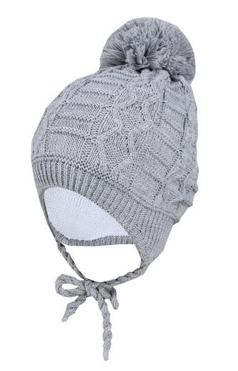 TUPTAM Strickmütze TupTam Baby Winter Mütze Strickmütze zum Binden mehr