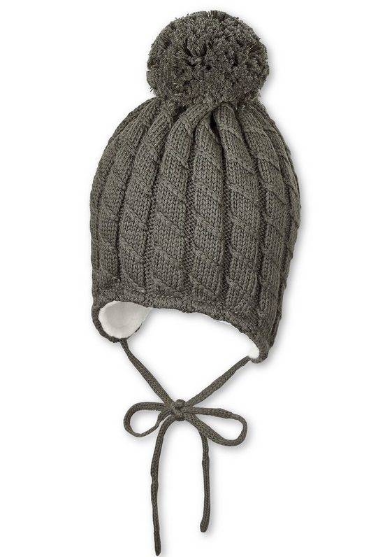STERNTALER® Strickmütze Bommelstrickmütze Zopfmuster 1-St mehr