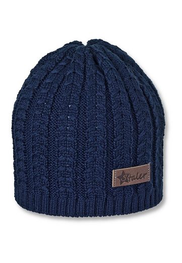 STERNTALER® Strickmütze Strickmütze (1-St., Wintermütze Strick Zopfmuster ideal für kalte Tage) Mütze mit Merinowollanteil und kleinem Zopfmuster mehr Blitzverkäufe