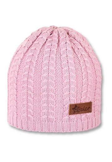 STERNTALER® Strickmütze Strickmütze (1-St., Wintermütze Strick Zopfmuster ideal für kalte Tage) Mütze mit Merinowollanteil und kleinem Zopfmuster mehr Blitzverkäufe