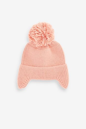 NEXT Ohrenmütze Trappermütze mit Bommel 1-St mehr Outlet