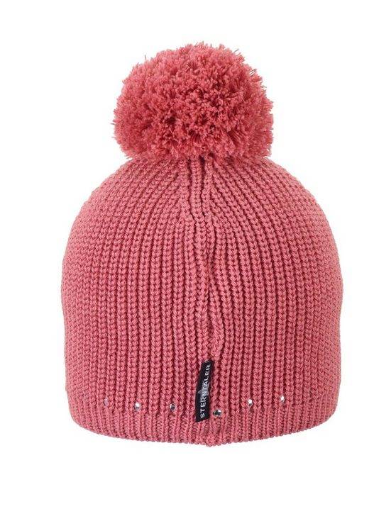STERNTALER® Strickmütze Bommelmütze Ziernieten 1-St mehr