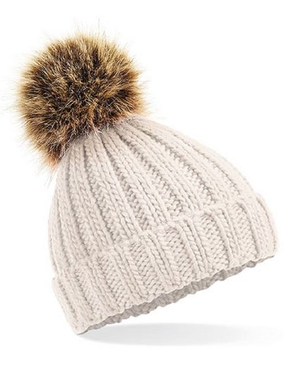 BEECHFIELD® Bommelmütze Kinder Strickmütze Wintermütze mit Bommel für Kinder 3 bis 6 Jahren mehr