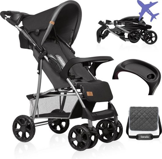 LIONELO Kinder-Buggy Emma Tasche Leicht SGS i EN Bis 15kg mehr
