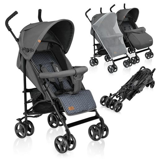 LIONELO Kinder-Buggy ELIA Moskitonetz, Beinwärmer, ab 0 bis 32 Monate mehr