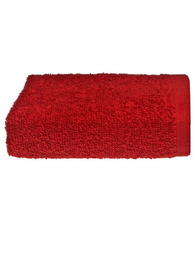 JULIE JULSEN Handtücher 1-Handtücher-Grau-Waschlappen 30 x 30 cm Baumwolle (1-St) mehr Cyber Monday
