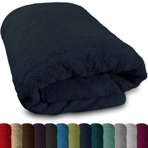 LANUDO Badetücher Lanudo® Saunahandtuch "Maxi Line" 100x200 cm div. Farben 100% Baumwolle (1-St) mehr Limitierter Zeitrabatt