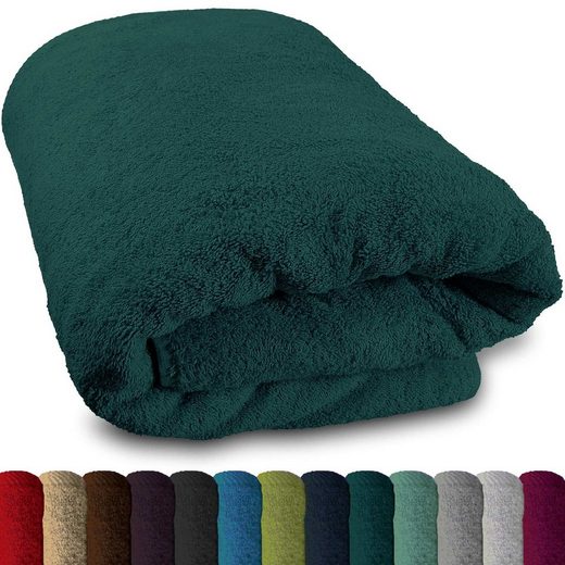 LANUDO Badetücher Lanudo® Saunahandtuch "Maxi Line" 100x200 cm div. Farben 100% Baumwolle (1-St) mehr Limitierter Zeitrabatt
