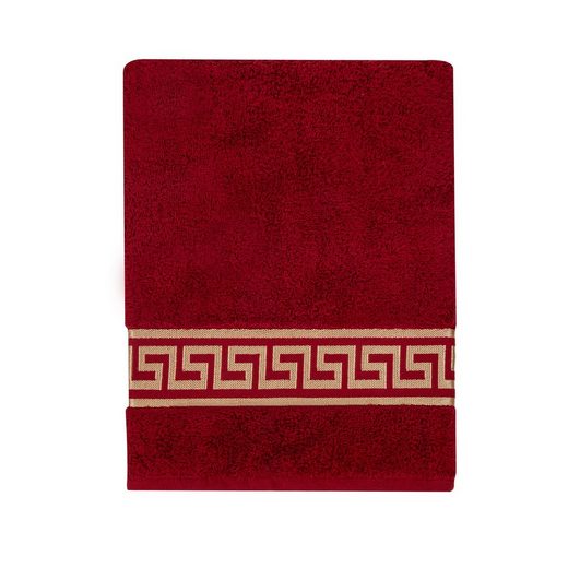 BELLE ARTI Handtücher Luxus Mäander Gästetücher Badetücher Duschtücher Saunatücher in Set (1-St), schwarz, weiss, beige, rot, gold, 100% Baumwolle, Frottee, eingestickt mehr Kauf eins, bekomm eins gratis