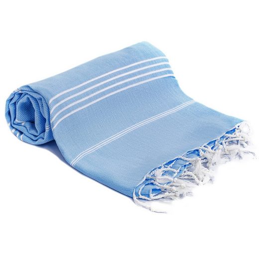TURQUOISE HOME Hamamtuch Signature Strandtuch 100x180cm XL Saunahandtuch Reisehandtuch 100% Baumwolle mehr Letzte 2 Tage