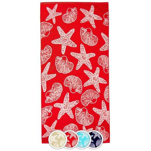 ZOLLNER Strandtuch Frottee (1-St), 90 x 180 cm, 100% Baumwolle, mit Meerestier-Design mehr Hotsell