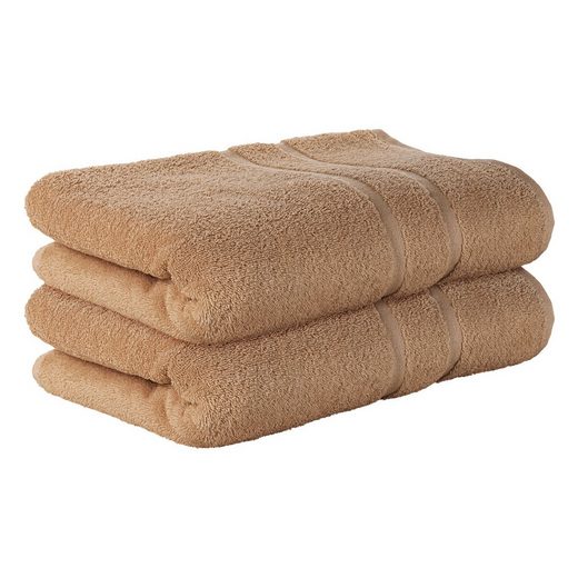 STICKANDSHINE Badetuch 2er Set Premium Frottee Badetuch 100x150 cm in 500g/m² aus 100% Baumwolle (2 Stück Pack) Badetücher 100 x 150 100% Baumwolle 500GSM Frottee mehr Rabatt