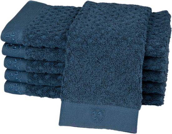 ROSS Gästehandtücher Harmony Frottier (6-St), 100 % Baumwolle mehr Super Sparpreis