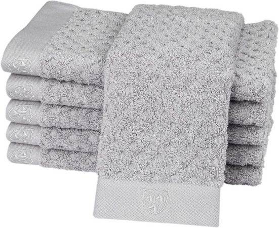 ROSS Gästehandtücher Harmony Frottier (6-St), 100 % Baumwolle mehr Super Sparpreis