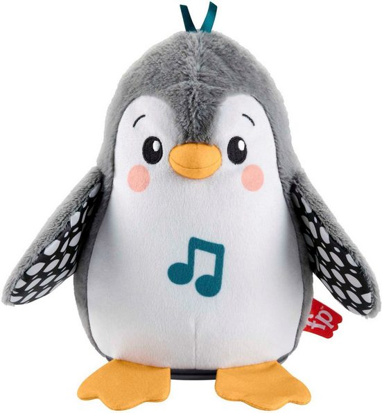 FISHER-PRICE® Lernspielzeug Flatter und Wackel Pinguin mit Musik mehr