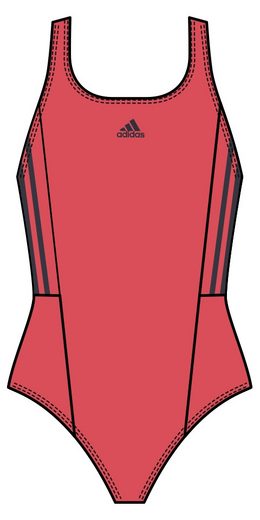 ADIDAS PERFORMANCE Badeanzug 3S MID SUIT 1-St mehr Wochenangebot