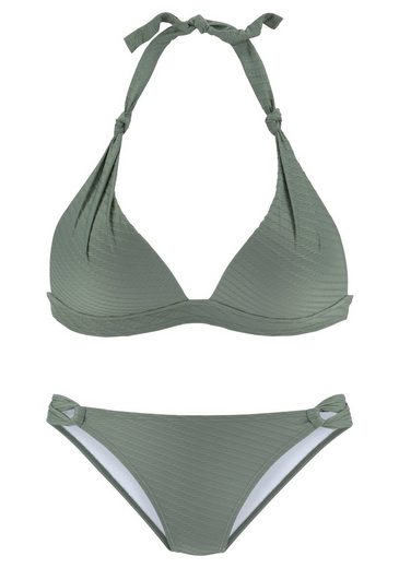 S.OLIVER Triangel-Bikini Cho mit Zierknoten mehr JETZT KAUFEN