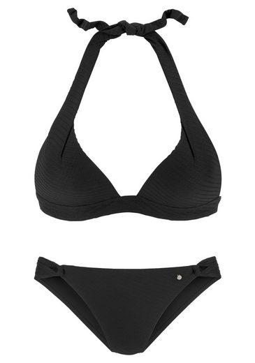 S.OLIVER Triangel-Bikini Cho mit Zierknoten mehr JETZT KAUFEN