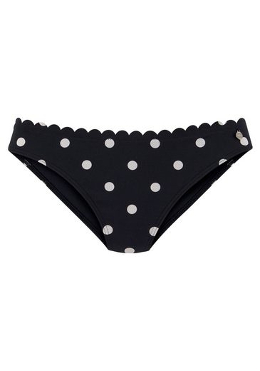 LASCANA Bikini-Hose Jada mit Muschelkante und Pünktchen mehr Speichern exportieren