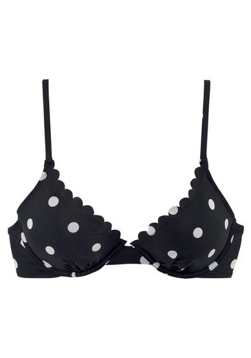 LASCANA Bügel-Bikini-Top Jada mit leichter Wattierung und Muschelkante mehr Hotsell