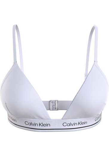 CALVIN KLEIN SWIMWEAR Triangel-Bikini-Top TRIANGLE-RP mit Logoschriftzügen auf dem Unterband mehr Exklusivangebot