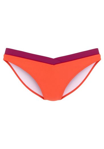 S.OLIVER Bikini-Hose Yella mit kontrastfarbenen Details und V-Bund mehr Cyber Monday