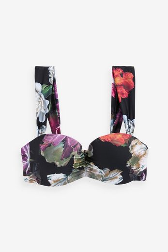 NEXT Bandeau-Bikini-Top Figurformendes, wattiertes Bandeau-Bikinitop 1-St mehr Begrenzte Freigabe