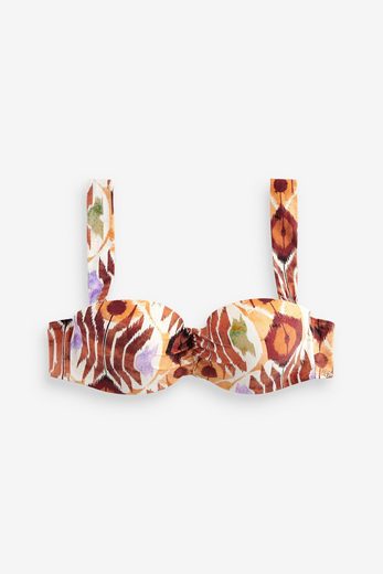 NEXT Bandeau-Bikini-Top Figurformendes, wattiertes Bandeau-Bikinitop 1-St mehr Begrenzte Freigabe