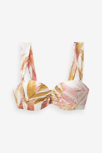 NEXT Bandeau-Bikini-Top Figurformendes, wattiertes Bandeau-Bikinitop 1-St mehr Neueste Stile