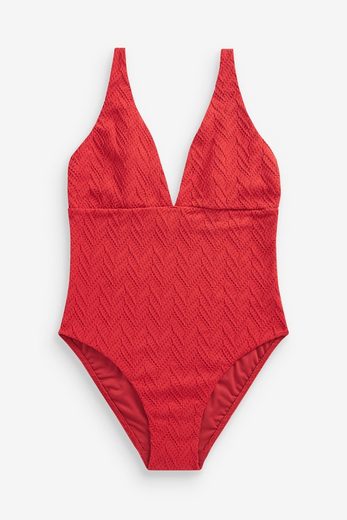 NEXT Badeanzug Tief ausgeschnittener Bauchweg-Badeanzug 1-St mehr Discount Store für neue Produkte