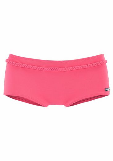 BUFFALO Bikini-Hotpants Happy mit geflochtenem Ziergürtel mehr Räumungsverkauf
