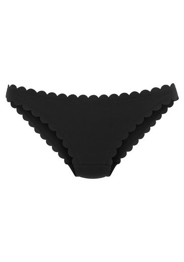 LASCANA Bikini-Hose Scallop in knapper Brasilien-Form mehr Super Rabatt