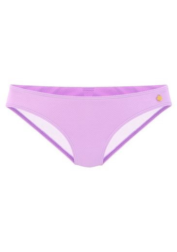 LASCANA Bikini-Hose Cana unifarben aus Strukturware mehr Verkauf
