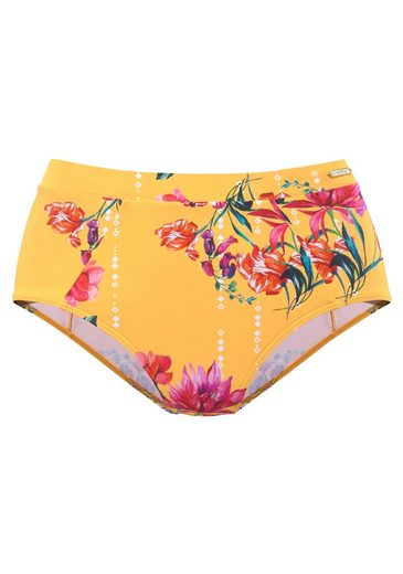 SUNSEEKER Highwaist-Bikini-Hose Modern mit floralem Design mehr Riesige Ersparnisse