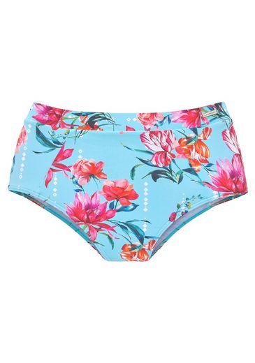 SUNSEEKER Highwaist-Bikini-Hose Modern mit floralem Design mehr Riesige Ersparnisse