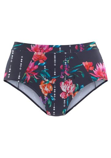 SUNSEEKER Highwaist-Bikini-Hose Modern mit floralem Design mehr Riesige Ersparnisse