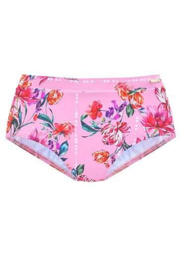 SUNSEEKER Highwaist-Bikini-Hose Modern mit floralem Design mehr Riesige Ersparnisse
