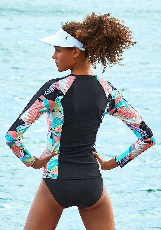 LASCANA ACTIVE Bade-Shirt Layne mit langen Ärmeln ideal geeignet für SUP mehr