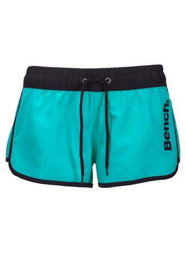 BENCH. Badeshorts aus Microfaser, mit Außenkordel, mit Gesäßtasche, mit Klettverschluss mehr Kostenloser Versand international