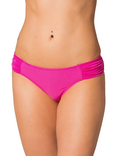 AQUARTI Bikini-Hose Aquarti Damen Bikinihose mit seitlichen Raffungen mehr Valentinstagsangebot