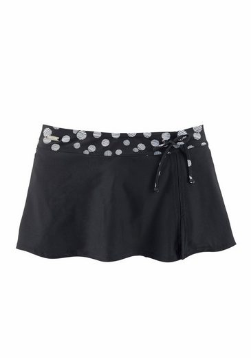 LASCANA Bade-Rock mit integrierter Bikinihose und bedrucktem Bündchen mehr 50% Rabatt mit kostenlosem Versand