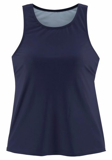 LASCANA Bade-Shirt mit Unterbrustgummi mehr Clearance-Verkauf