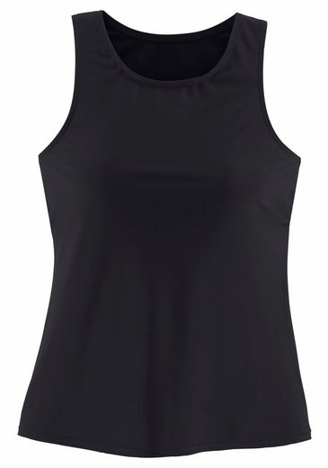 LASCANA Bade-Shirt mit Unterbrustgummi mehr Clearance-Verkauf