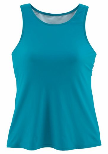 LASCANA Bade-Shirt mit Unterbrustgummi mehr Clearance-Verkauf