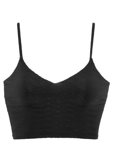 SUNSEEKER Crop-Bikini-Top Loretta mit Strukturmuster mehr Verkauf