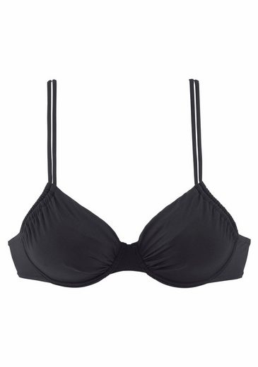 BUFFALO Bügel-Bikini-Top Happy seitlich zu raffen mehr Fabrikverkauf