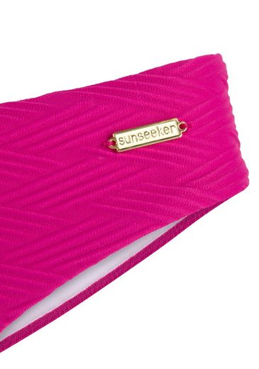 SUNSEEKER Bikini-Hose Loretta mit Strukturmuster mehr Kostenloser Versand