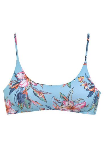 LASCANA Bustier-Bikini-Top Malia mit tropischem Print mehr Rabatt